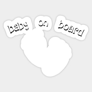 Baby on Board Sticker